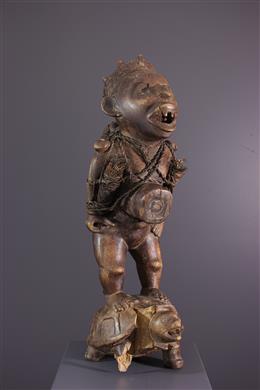 Arte tribal africana - Nkisi Kakongo Statua