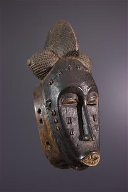 Arte tribal africana - Baule Ndoma maschera