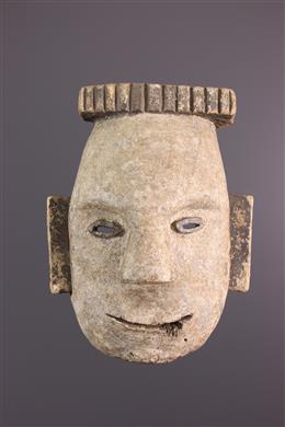 Arte tribal africana - Ibibio maschera