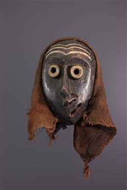 Mbangu maschera - Arte tribal africana