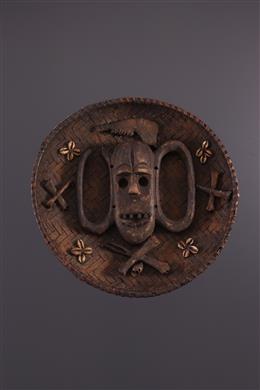 Arte tribal africana - Cestino reliquiario Boa