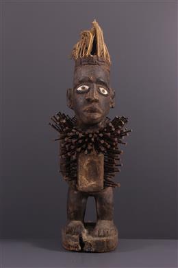 Arte tribal africana - Kongo Vili Nkisi Nkondi statua