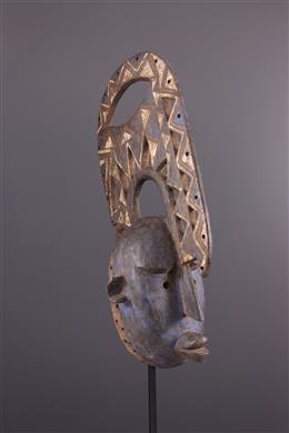 Arte tribal africana - Casco maschera Bobo Fing