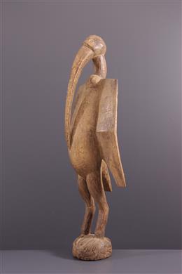 Arte tribal africana - Calao Senufo statua