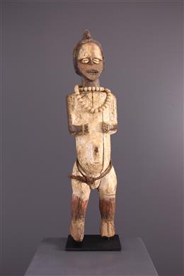 Arte tribal africana - Statua reliquiario di Mbete, Ambete