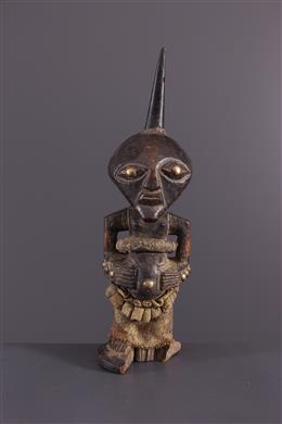 Arte tribal africana - Statuetta feticcio Songye Nkishi