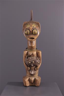 Arte tribal africana - Statua feticcio di Songye Tetela Nkishi
