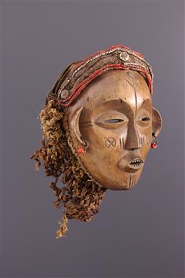 Arte tribal africana - Pwevo Ovimbundu / Luvale maschera