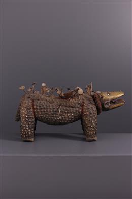Arte tribal africana - Cane Kongo