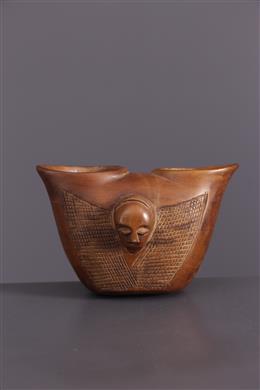 Arte tribal africana - Yaka cup