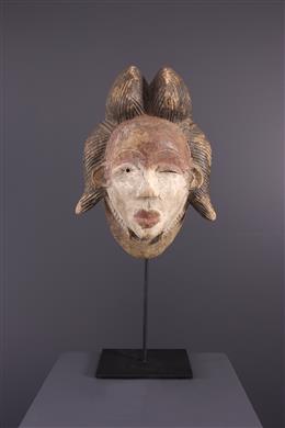 Arte tribal africana - Punu Maschera