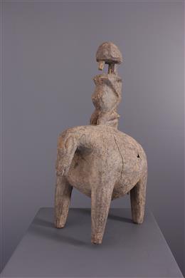 Arte tribal africana - Dogon Cavaliere