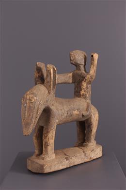 Arte tribal africana - Dogon Cavaliere