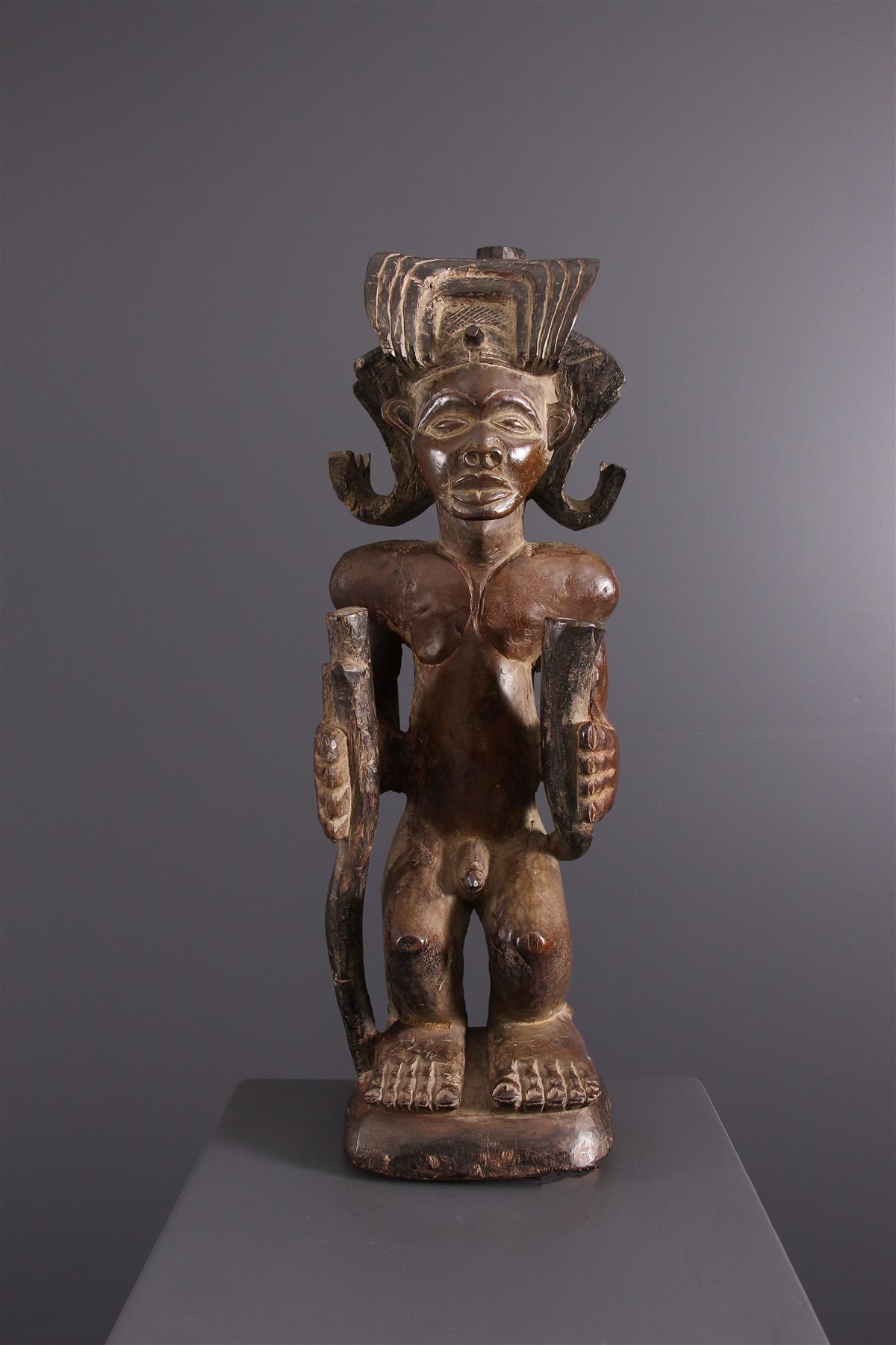 Chokwe Statua - Arte tribal africana