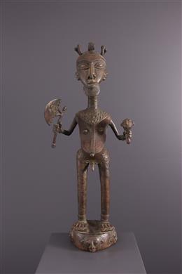 Arte tribal africana - Tikar Bronzo