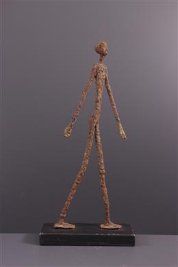 Arte tribal africana - Figura de bronce