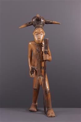 Arte tribal africana - Mangbetu Guerriero
