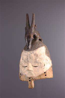 Arte tribal africana - Suku Maschera